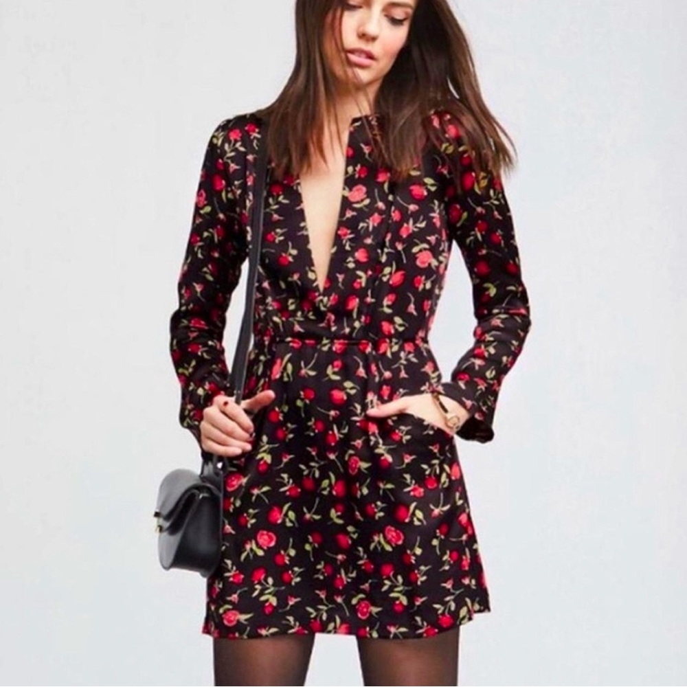 Reformation size 6 rose dress